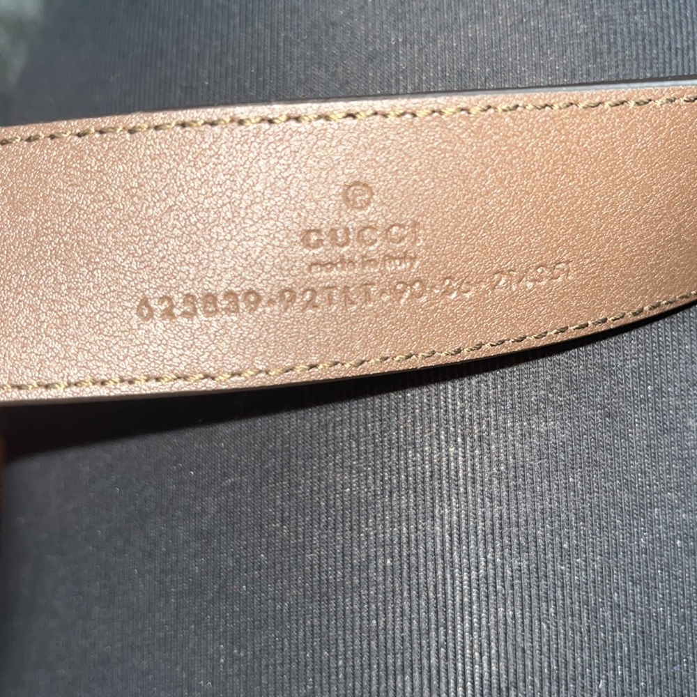 Women brown Gucci belt - Picture 4 of 7